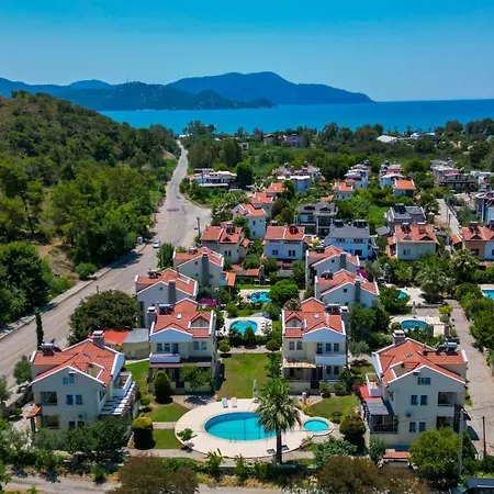 With Swimming Pool At Calis 3 Bedrooms Villa Fethiye